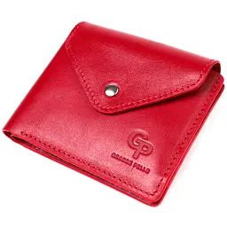 Жіночий шкіряний гаманець GRANDE PELLE 11,5х9х1,5 см acs0028492