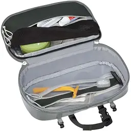 Косметичка Osprey Transporter Hanging Toiletry Kit чорна - мініатюра 2