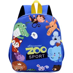 Рюкзак дитячий Evo-kids Small Zoo Sport Blue (2418-10 Blue Zoo Sport)