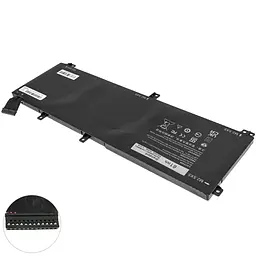 Батарея для ноутбука Dell 245RR (XPS 15 9530 M3800 series) 11.1V 61Wh Чорний