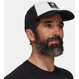 Кепка Mammut Crag Cap Logo L/XL White-black - мініатюра 3