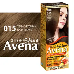 Cтійка крем-фарба для волосся Avena Shine Color темно-русявий 15 133 мл - мініатюра 2