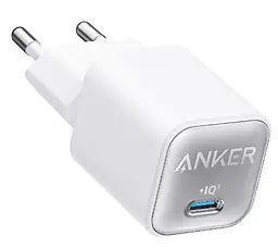 Мережевий зарядний пристрій PowerPort 511 Nano III - 30W USB-C White Anker teh0022016