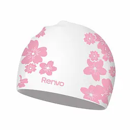 Доросла Шапочка для плавання Renvo Selva Уні Білий Рожевий OSFM (2SC500-0305) - мініатюра 7