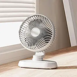 Портативний вентилятор Miwaing Desktop Mobile Fan White (HX-288) [167324] - мініатюра 4