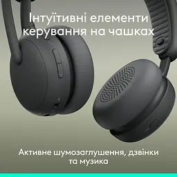 Навушники Logitech Zone Wireless 2 ES Graphite (981-001503) - мініатюра 8