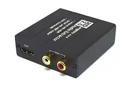 Конвертер - екстрактор сигнала Mirabox HSV360 HDMI 2.0 Audio Extractor + HDMI Loopout - мініатюра 2
