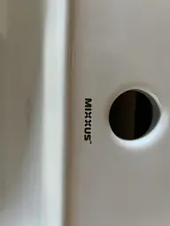 Умивальник підвісний Mixxus Premium Diverse-0201 560x390x125 мм з отвором під змішувач MP6510, Білий - мініатюра 4