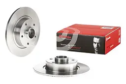 Диск гальмівний невентильований Renault Scenic III, Fluence 08-25р Brembo (08.B397.27) - мініатюра 4