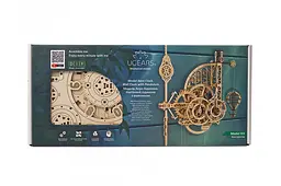 Механічний 3D Пазл Ukrainian Gears Аеро Годинник, настінний, з маятником, 320 елементів (70154) - мініатюра 6