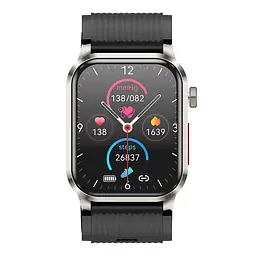 Смарт-годинник Lemfo P300 Pro з вимірюванням тиску ЕКГ та функцією дзвінків (Чорний) - мініатюра 3