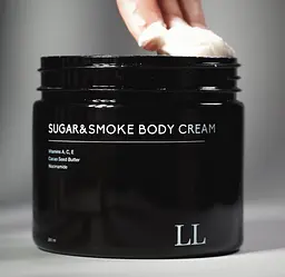 Парфумований крем для тіла SUGAR&SMOKE BODY CREAM Love&Loss 300 мл - мініатюра 2