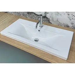 Умивальник VBI Fanusa 80 white врізний VBI-018065, Білий