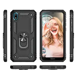 Панель BeCover Military для Huawei Y5 2019 Black (704950) - мініатюра 2