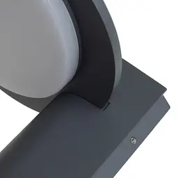 Світильник Brille фасадний LED 13W IP54 CW Dark Grey (PL-26) - мініатюра 10