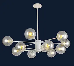 Люстра молекула Levistella 7526033-12 WH+CL - мініатюра 2
