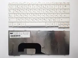 Клавіатура для ноутбуків Lenovo IdeaPad S12 біла UA/RU/US