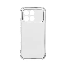 Прозрачный чехол для Xiaomi Poco F8 Pro с защитой камеры и усиленными бортами, тонкий, силиконовый, бесцветный, ударопрочный, противоударный бампер с закрытой камерой, ArmorStandart (ARM89263)