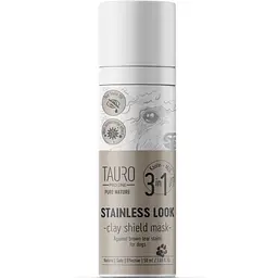 Маска для тварин Tauro Pro Line Stainless look Видаляє бурі плями навколо очей і рота 50 мл (TPL63380) - мініатюра 1
