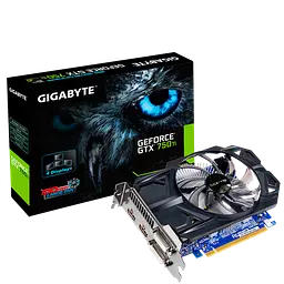 Відеокарта GeForce GTX 750 Ti 2GB Gigabyte (GV-N75TD5-2GI) Б/В