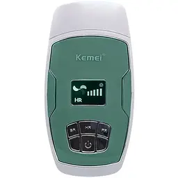 Жіночий лазерний фотоепілятор Kemei TMQ-KM-6813 портативний для всього тіла білий (KM-6813_2409) - мініатюра 8