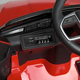 Дитячий електромобіль Bambi M 4806EBLR-3 Audi червоний - мініатюра 8