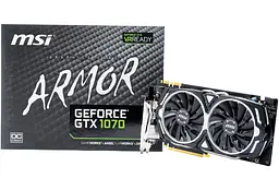 Відеокарта MSI GTX 1070 8Gb Armor OC (GTX 1070 ARMOR 8G OC) (GDDR5, 256 bit, PCI-E v3.0) Б/в - мініатюра 4