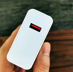 Мережний зарядний пристрій MI120W з кабелем (Білий) - мініатюра 5