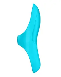 Вібратор на палець Satisfyer Teaser Light Blue - мініатюра 2