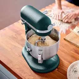 Планетарний міксер KitchenAid Artisan з підйомною чашею 6.6 л пальмовий (5KSM70SHXEPP) - мініатюра 13