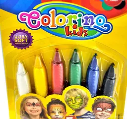 Грим для обличчя Colorino 6 кольорів (32629PTR) - мініатюра 2