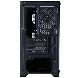 Корпус 1stPlayer X2-M-BK-4F7 Чорний без БЖ - мініатюра 8