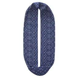 Шарф-сніг Buff Cotton Jacquard Infinity Stich Denim Синій