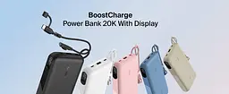 Belkin Акумулятор портативний літій-іонний Power Bank Belkin 20000мА·рік, 20Вт, з дисплеєм, синій - мініатюра 2