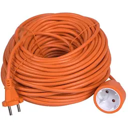 Подовжувач без заземлення Electraline (1Р шторки 20 м 2X0.75) 1613