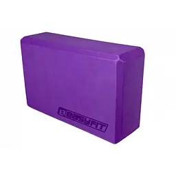 Блок для йоги EasyFit EF-1818-V, EVA, Фіолетовий