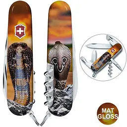 Ніж Victorinox Spartan Zodiac 91мм 13функ Королівська кобра - мініатюра 3