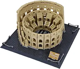 Конструктор архітектура  Wange   Римський Колізей The Colosseum of Rome 5225 для дітей та дорослих 3D 3Д  1756 деталей