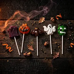Льодяник на паличці Amos Halloween Candy Lollipop 1шт - мініатюра 3