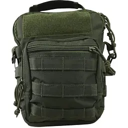 Сумка на плече Kombat UK Hex-Stop Explorer Shoulder Bag Олива (KB-HSESB-OLGR) - мініатюра 2