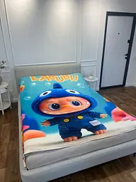 Плед 3D Лабубу №12 31274 135х160 см - мініатюра 3