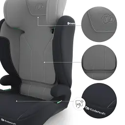 Автокрісло Kinderkraft i-Spark 2 Plus i-Size Grey (KCISPA02GRYPL00) - мініатюра 8