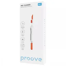 Багатофункціональний набір Proove Mr. Cleaner 3in1 для чищення електроніки та гаджетів Білий (MCP00000302) - мініатюра 3