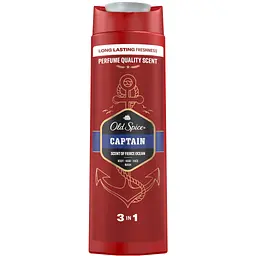Гель для душу Old Spice Captain 400 мл (8001090965615/8700216859820) - мініатюра 2