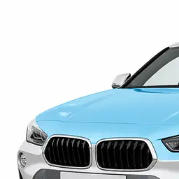 Антигравійна захисна бронеплівка за лекалами для BMW X2 F39 2018-2023 - капот і передні крила