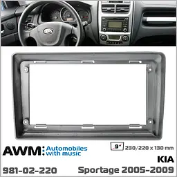 Перехідна рамка KIA Sportage AWM 981-02-220 - мініатюра 4