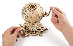 Механічний 3D Пазл Ukrainian Gears Глобус, 184 елементи (70128) - мініатюра 4