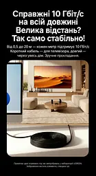 Мережевий кабель Ethernet UGREEN NW122 5 м патч-корд RJ45 штекер на RJ45 штекер Cat 6A до 10 Гбіт/с U/UTP діаметр кабелю 2,8 мм жили з чистої міді чорний (70654) - мініатюра 13
