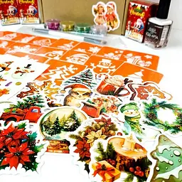 Подарунковий набір Fresh Tattoo Різдвяне диво: Чарівний Подарунок gift-box-christmass-3kids - мініатюра 3