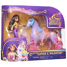 Набір з ляльки та єдинорога Unicorn Academy Софія та Дика Зірка (SM23203/6072668) - мініатюра 2